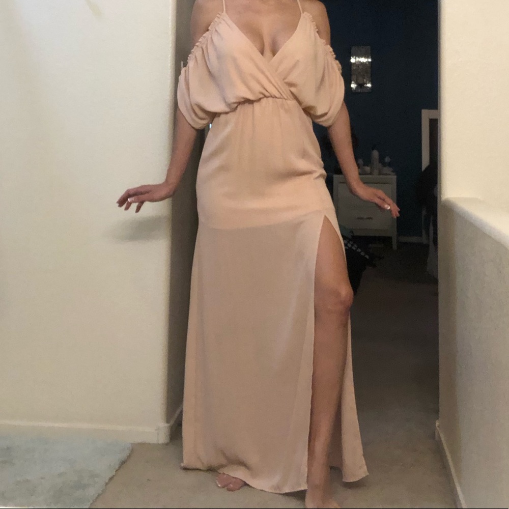 Pale Victorian Dress